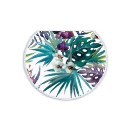 Customized round printed beach towel design fashion beach towel beach towel supplier 150*150 SKAC019 Customized round printed beach towel design fashion beach towel beach towel supplier 150*150 SKAC019